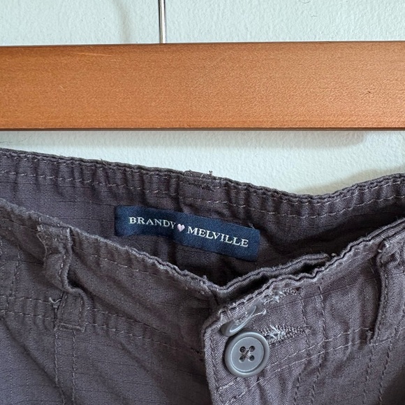 Brandy Melville Charcoal Skirt (small) - Picture 3 of 4